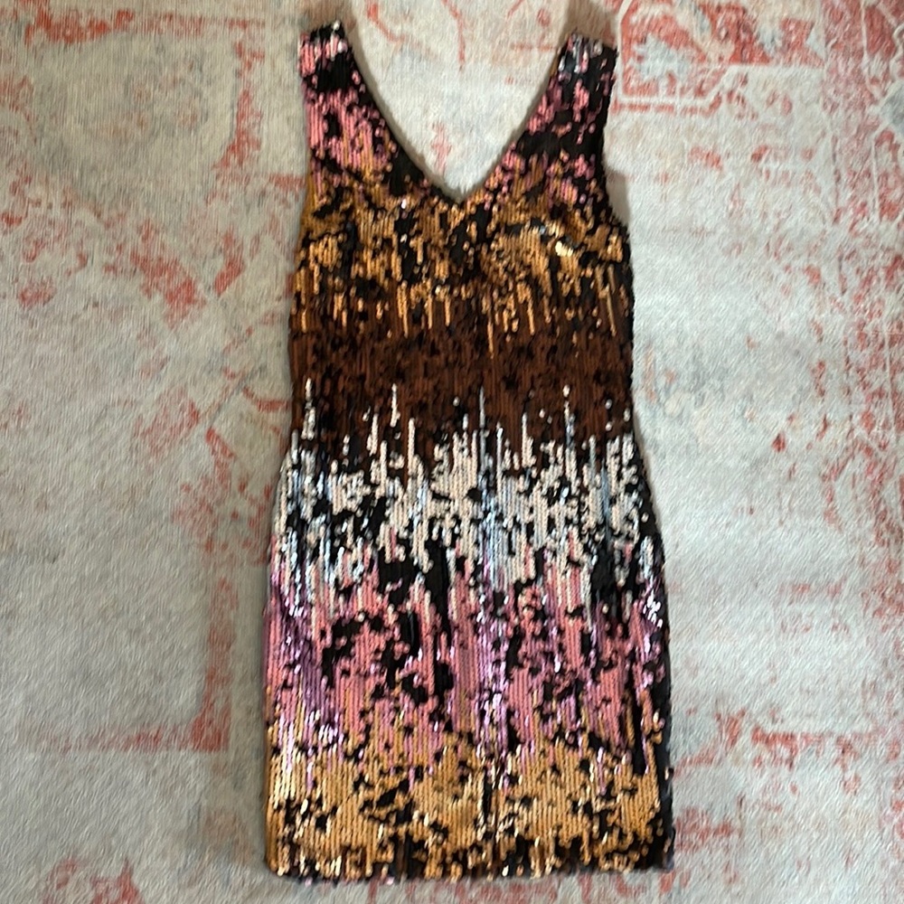 Sequins MONACO dress size 4/6 S